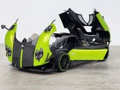 Xe Mô Hình Pagani Zonda Cinque Coupe 1/18 Almost Real (Xanh Lá)