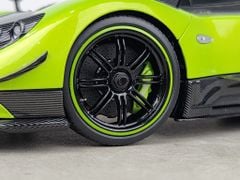 Xe Mô Hình Pagani Zonda Cinque Coupe 1/18 Almost Real (Xanh Lá)