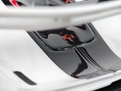 Koenigsegg Jesko Attack Battle Gray 1:18 Frontiart (Trắng viền đỏ)