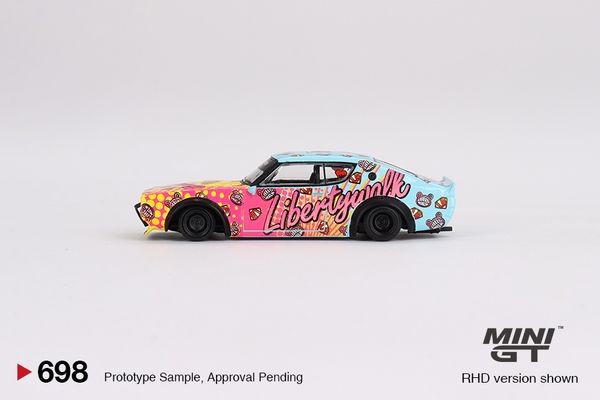 Xe Mô Hình Nissan Skyline Ken 1:64 MiniGT (Kuma)