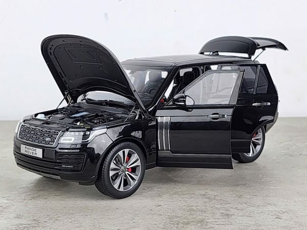 Xe Mô Hình Range Rover 1:18 LCD Models ( Đen )