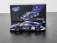 Xe Mô Hình Maserati MC12 Competizione #15 JMB Racing 2008 FIA 24Hr of Spa 1:64 Minigt x BBR ( Xanh Đen )