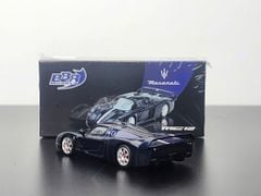 Xe Mô Hình Maserratti MC12 Stradale 1:64 Minigt x BBR ( Blue Metallic )