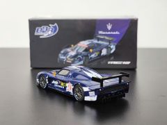 Xe Mô Hình Maserati MC12 Competizione #15 JMB Racing 2008 FIA 24Hr of Spa 1:64 Minigt x BBR ( Xanh Đen )