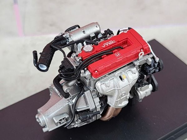 Xe Mô Hình Honda Civic Type R (EK9) 1:18 Motor Helix (Pearl Purple)