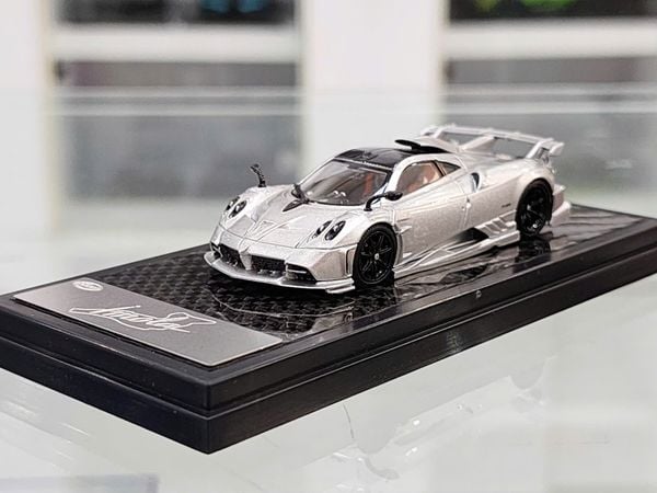 Xe Mô Hình Pagani Imola Coupe 1:64 LCD (Silver color)