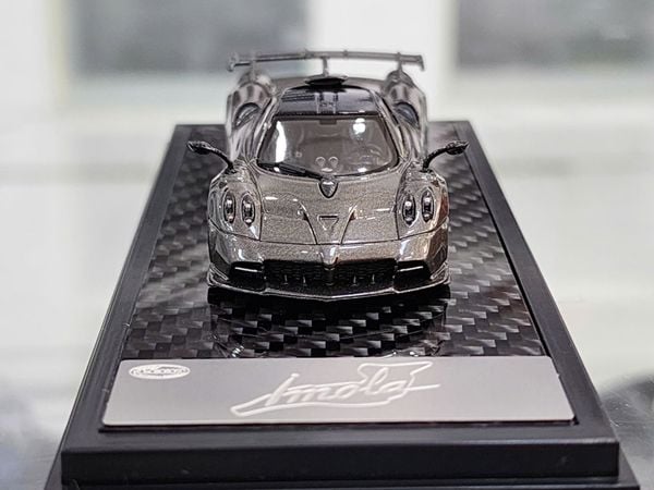 Xe Mô Hình Pagani Imola Coupe 1:64 LCD (Grey color)