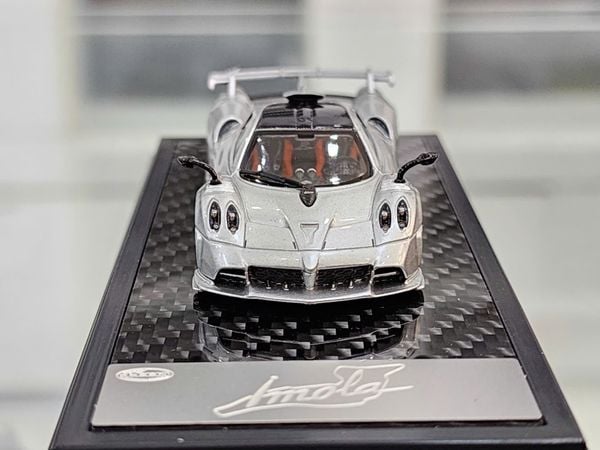 Xe Mô Hình Pagani Imola Coupe 1:64 LCD (Silver color)
