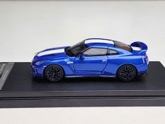 Xe Mô Hình Nissan R35 50th Anniversary 1:64 Motorhelix ( Blue )