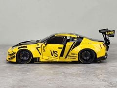 Xe Mô Hình Nissan GT-R (R35) Liberty Walk Body Kit 2.0 1:18 Solido (Yellow)