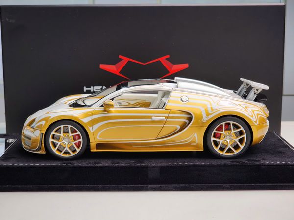 Xe Mô Hình Bugatti Chiron SS 1:18 HH Model ( Golden Era )