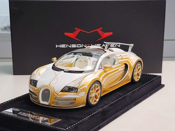 Xe Mô Hình Bugatti Chiron SS 1:18 HH Model ( Golden Era )