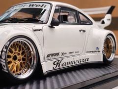 Xe Mô Hình Porsche RWB 930 1:18 Ignition Model ( Trắng )