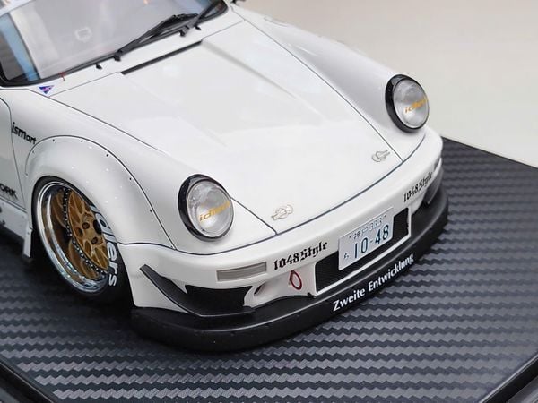 Xe Mô Hình Porsche RWB 930 1:18 Ignition Model ( Trắng )