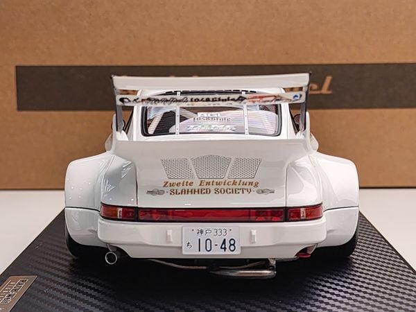 Xe Mô Hình Porsche RWB 930 1:18 Ignition Model ( Trắng )