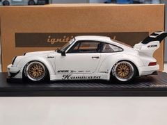 Xe Mô Hình Porsche RWB 930 1:18 Ignition Model ( Trắng )