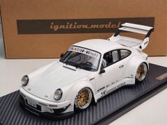 Xe Mô Hình Porsche RWB 930 1:18 Ignition Model ( Trắng )