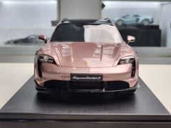 Xe Mô Hình Porsche GT Taycan Turbo S Cross Turismo Pink2022 1:18 GT Spirit