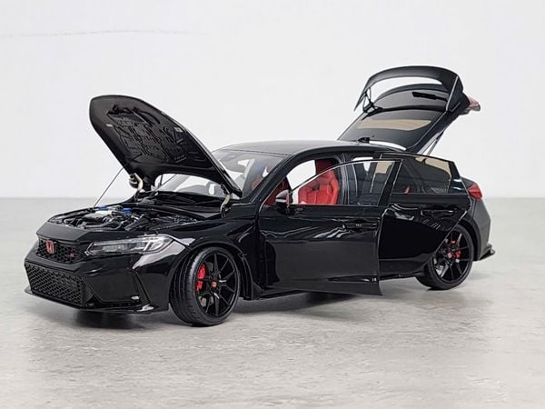 Xe Mô Hình Xe Mô Hình Honda Civic Type R (FL5) 1:18 Motor Helix (Crystal Black Pearl)