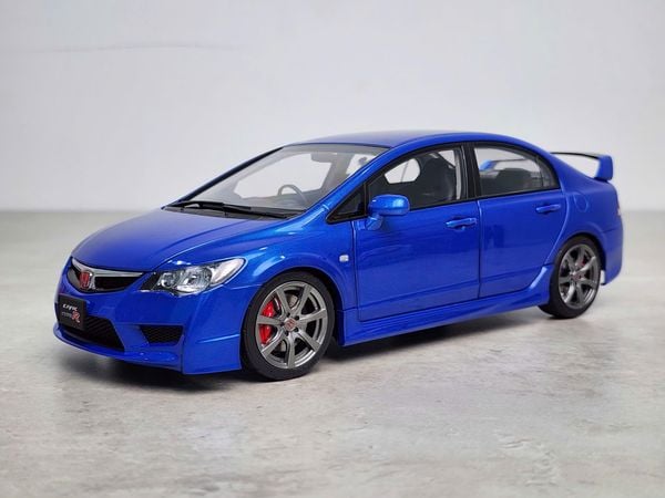 Xe Mô Hình Honda Civic Type R (FD2) 2007 Early Version 1:18 Motor Helix (Vivid Blue Pearl)