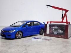 Xe Mô Hình Honda Civic Type R (FD2) 2007 Early Version 1:18 Motor Helix (Vivid Blue Pearl)