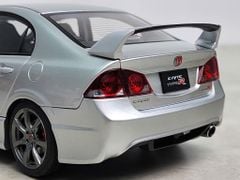 Xe Mô Hình Honda Civic Type R (FD2) 2007 Early Version 1:18 Motor Helix (Super Platinum Silver Metalic)
