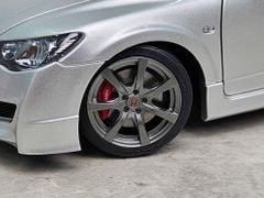 Xe Mô Hình Honda Civic Type R (FD2) 2007 Early Version 1:18 Motor Helix (Super Platinum Silver Metalic)