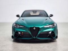 Xe Mô Hình Alfa Romeo Giulia GTAm 1:18 Motor Helix (Montreal Green)
