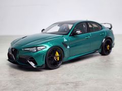 Xe Mô Hình Alfa Romeo Giulia GTAm 1:18 Motor Helix (Montreal Green)