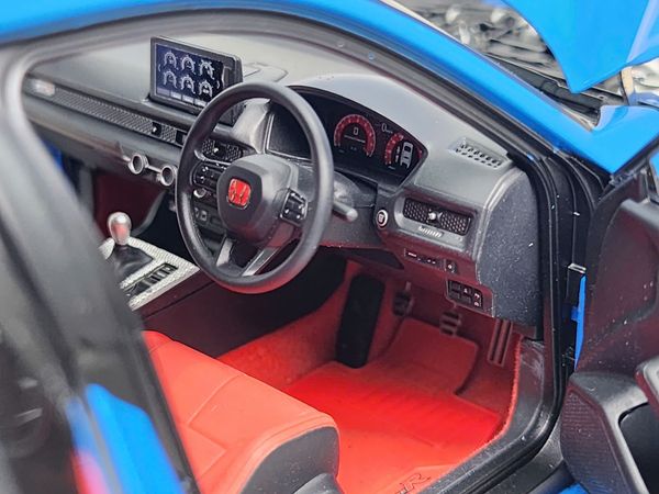 Xe Mô Hình Honda Civic Type R (FL5) 1:18 Motor Helix (Racing Blue Pearl)