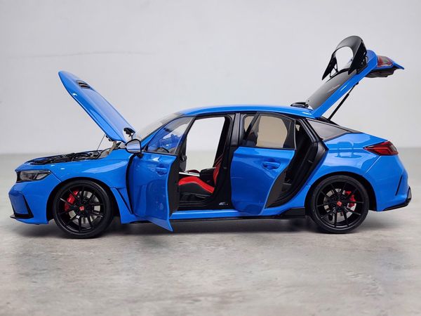 Xe Mô Hình Honda Civic Type R (FL5) 1:18 Motor Helix (Racing Blue Pearl)