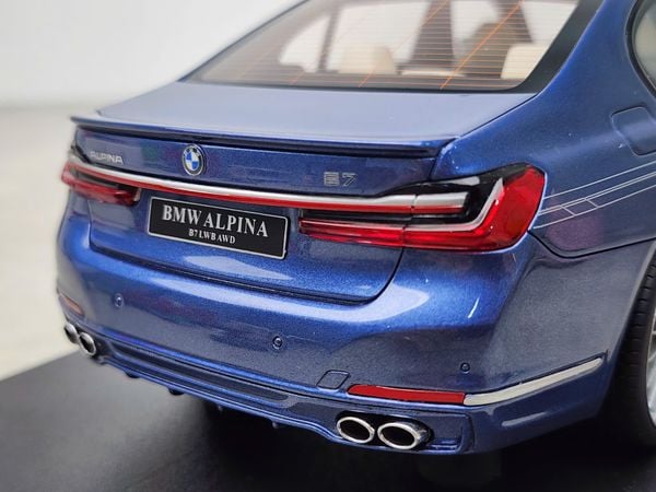 Xe Mô Hình BMW Alpina B7 2022 1:18 GT Spirit ( Blue )