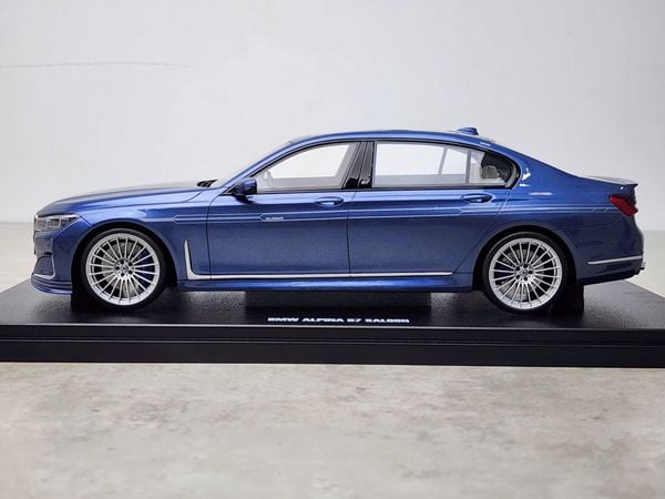 Xe Mô Hình BMW Alpina B7 2022 1:18 GT Spirit ( Blue )