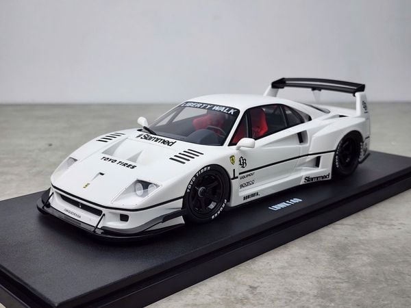 Xe Mô Hình LB-Works F40 2023 1:18 GTSpirit ( White )
