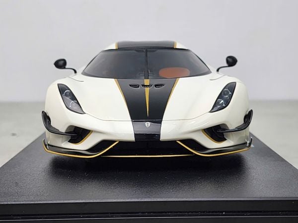 Xe Mô Hình Koenigsegg Gerera Record 2023 1:18 GT Spirit ( White )