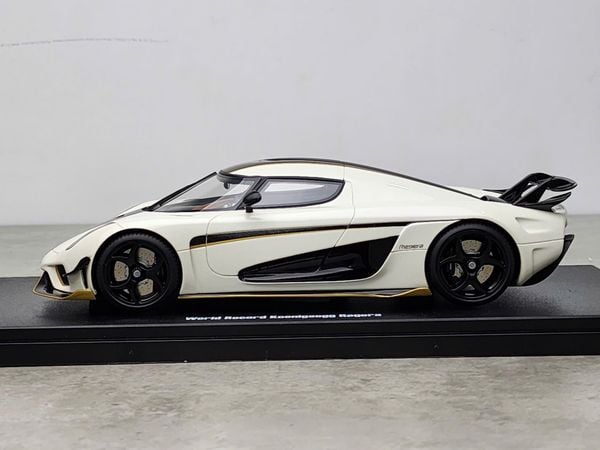 Xe Mô Hình Koenigsegg Gerera Record 2023 1:18 GT Spirit ( White )