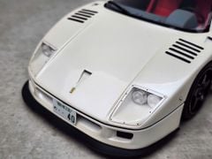 Xe Mô Hình Ferarri F40 LBWK 1:18 GTSpirit ( Trắng )