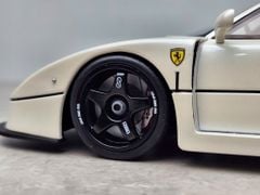 Xe Mô Hình Ferarri F40 LBWK 1:18 GTSpirit ( Trắng )