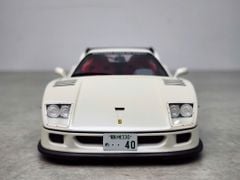 Xe Mô Hình Ferarri F40 LBWK 1:18 GTSpirit ( Trắng )