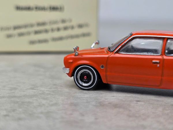Xe Mô Hình Honda Civic (SB1) 1/64 J-Collection ( Orange )