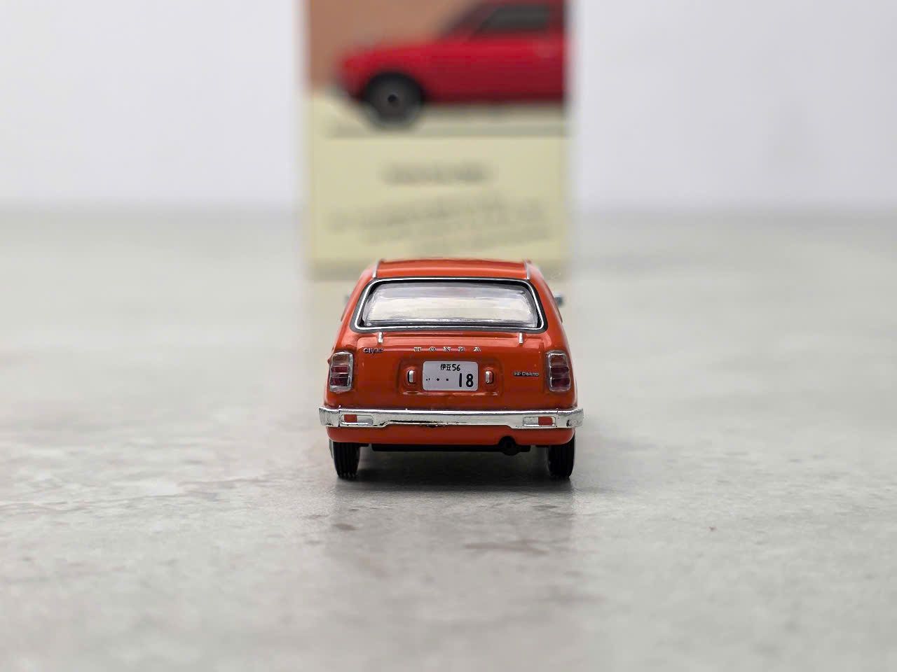 Tarmac Works J-Collection Honda Civic (SB1) 1/64 Arancione, Versione CHASE - Nuovo