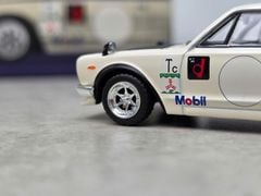 Xe Mô Hình Nissan Skyline 2000 GT-R (KPGC10) 1:64 Tarmac Works ( White )