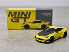 Xe Mô Hình Nissan Z Pandem Ikazuchi 1:64 MiniGT (Vàng)