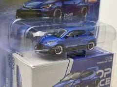 Xe Mô Hình Toyota Pandem GR Yaris 1:64 Pop Race ( Metallic Blue - Bản Car )
