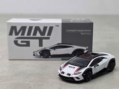 Xe Mô Hình Lamborghini Huracan Sterrato 1:64 MiniGT (Bianco Asopo)