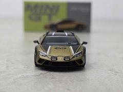 Xe Mô Hình Lamborghini Huracan Sterrato Verde Gea Matt 1:64 MiniGT ( xanh )