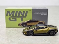 Xe Mô Hình Lamborghini Huracan Sterrato Verde Gea Matt 1:64 MiniGT ( xanh )