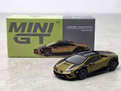 Xe Mô Hình Lamborghini Huracan Sterrato Verde Gea Matt 1:64 MiniGT ( xanh )