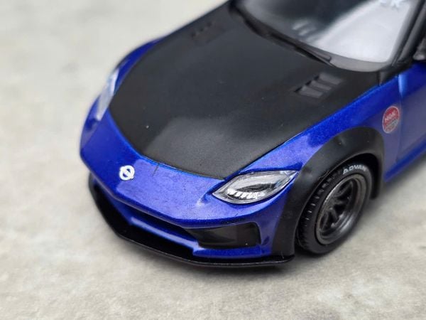 Xe Mô Hình Nissan Z LB*Nation Works 1:64 MiniGT ( Blue )
