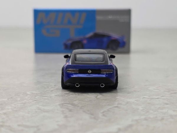 Xe Mô Hình Nissan Z LB*Nation Works 1:64 MiniGT ( Blue )